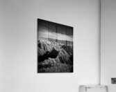 Shadows of the Earth: A Shadowy Ethereal Dance in the Badlands  Acrylic Print