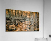 Ghostly Flow: Exploring Gettysburgs Bloody Run in Infrared  Acrylic Print