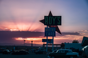 Neon Dreams on the Mother Road