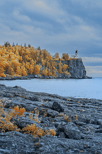 Autumns Masterpiece at Split Rock by Dream World Images