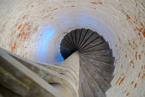 Echoes of Light in a Timeworn Spiral