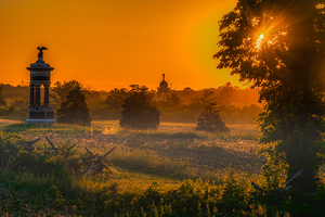 Sacred Dawn at Gettysburg by Dream World Images