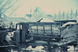Rustic Relic   Wooden Truck