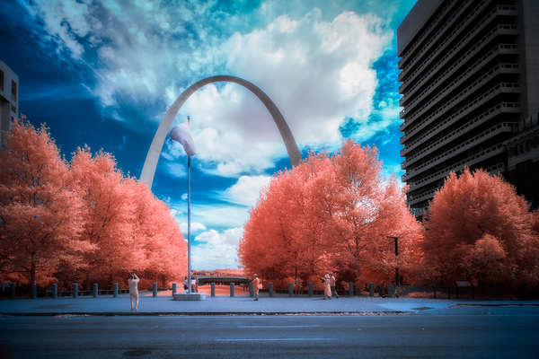 Archway to Surreal Horizons Print