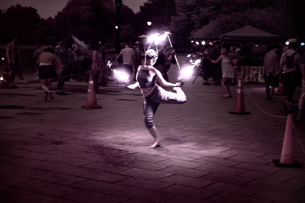 Pyrokinetic Elegance Print