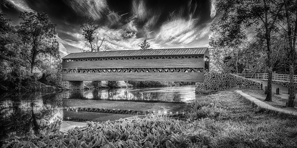Timeless Bridge Reflections Print