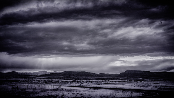 Expanse Under Darkened Heavens Print