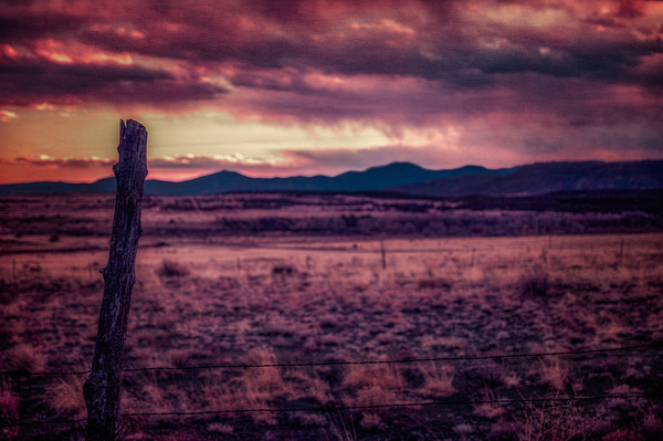 Timeless Solitude Under Painted Skies Print