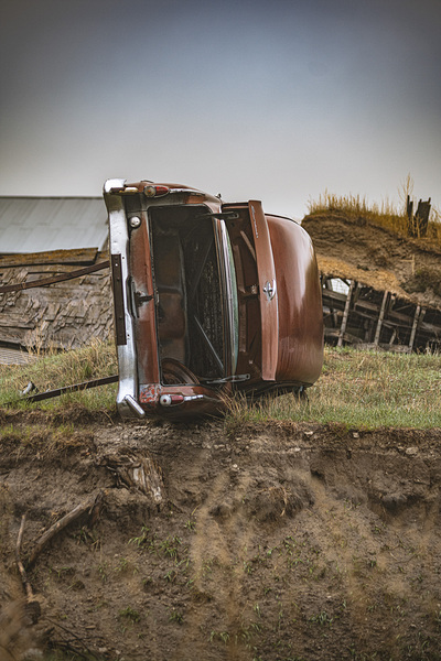 Rustic Relic   Top of the Hill Print