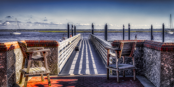 Seaside Stillness Print