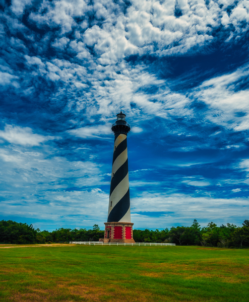 Whispers of Light: Capturing the Beauty of Hatteras Lighthouse Print