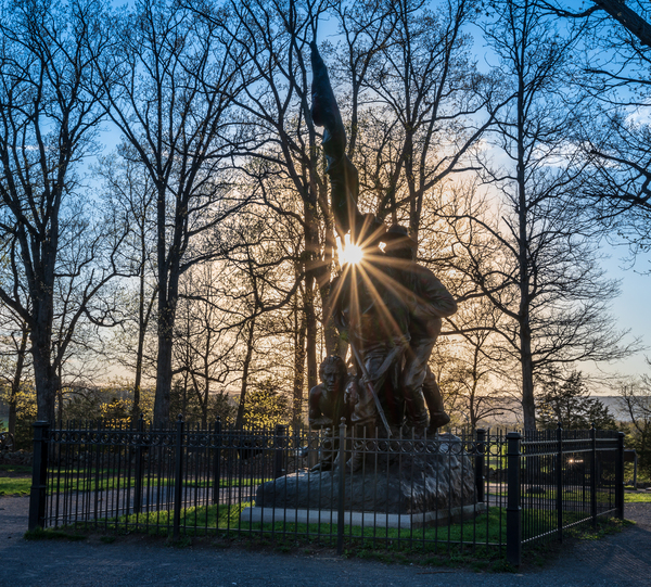 North Carolina Monument Sunset Print
