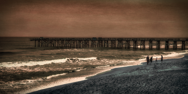 Mexico Beach waves Print