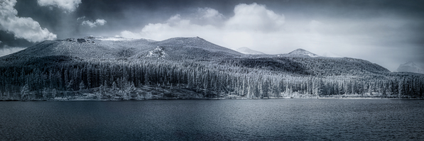 Mountainous Dreamscape- A Tale of Enchantment Print