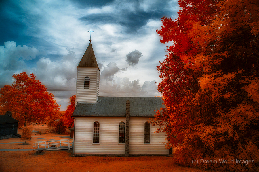 Sacred Copper: A Churchs Dream  Print