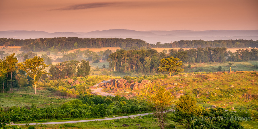 The Devils Den Dawn  Print