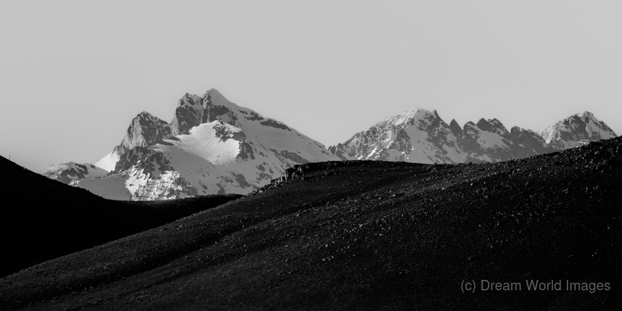 Tetons Dark Prelude  Print