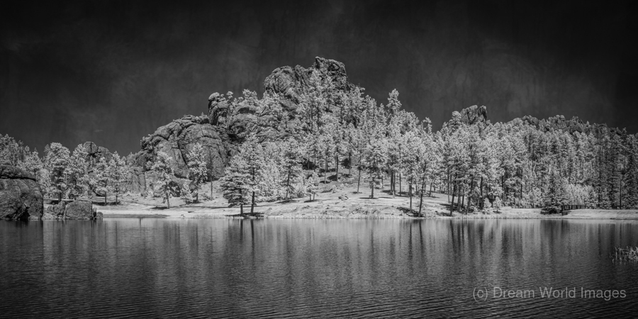 Mystic Shores: A Sylvan Lake Symphony  Print