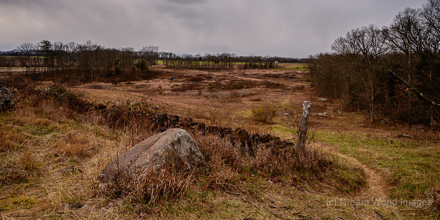 Silent Stones: Devils Den Winter  Print