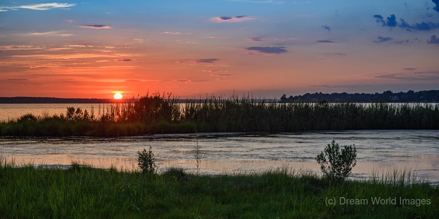 Sunset on Grapevine Cove  Print