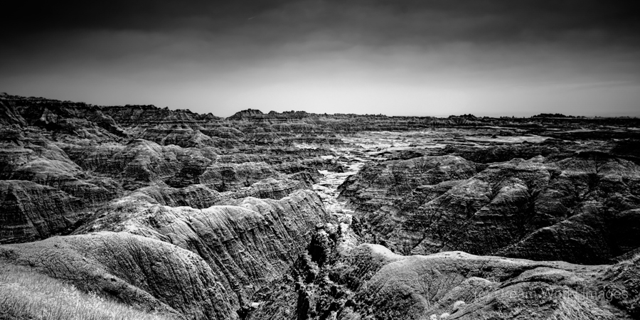 Shadows of the Earth: Contours of Time in the Badlands  Print