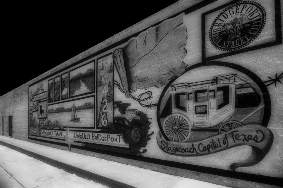 Exploring the Charms of Bridgeport: Uniquely Bridgeport Mural  Print