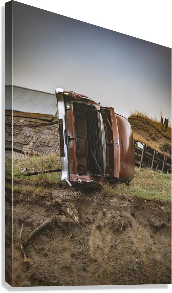 Rustic Relic   Top of the Hill Canvas Print