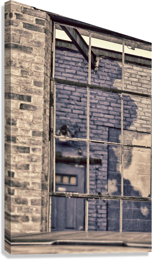 Shadows of Industry Canvas Print