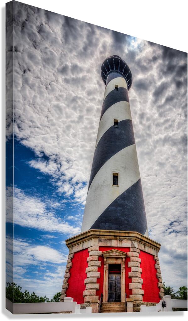 Whispers of Light: Shining Bright at Hatteras Canvas Print
