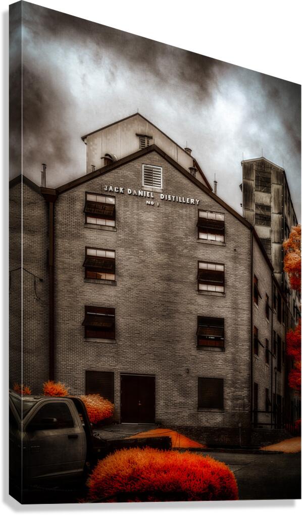 Stories in Every Sip: The Legacy of Jack Daniels Four Stories Canvas Print