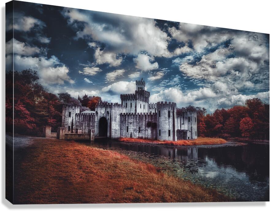 Newmans Castle: A Texan Tale in Full Spectrum Splendor Canvas Print