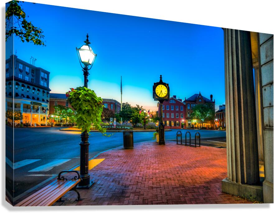Timeless Dawn in Gettsyburg Canvas Print