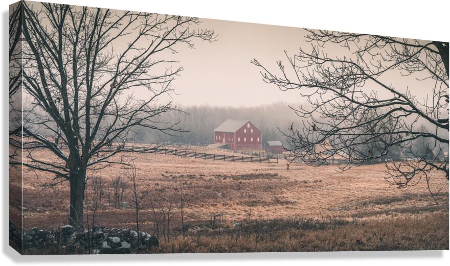 Russet Barn Canvas Print