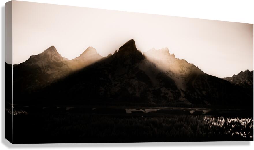 Peaks of Ancient Dreams Canvas Print