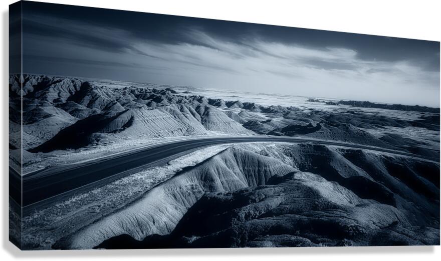 Ominous Road Canvas Print