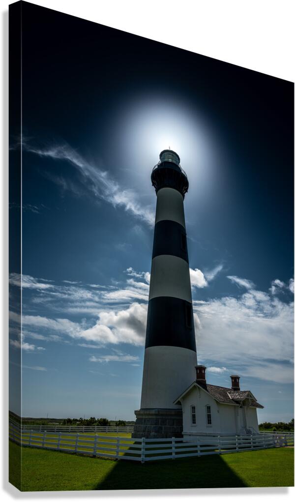 Whispers of Light: Illuminated Canvas Print