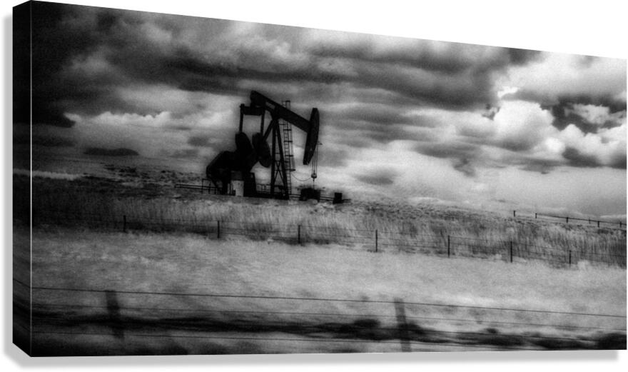 Where Past Meets Present Canvas Print