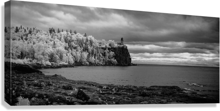 Guardian of the Infinite Shore Canvas Print