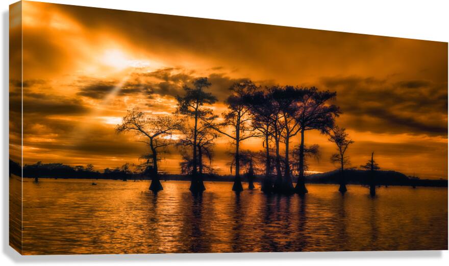 Guardians at Dusk Canvas Print