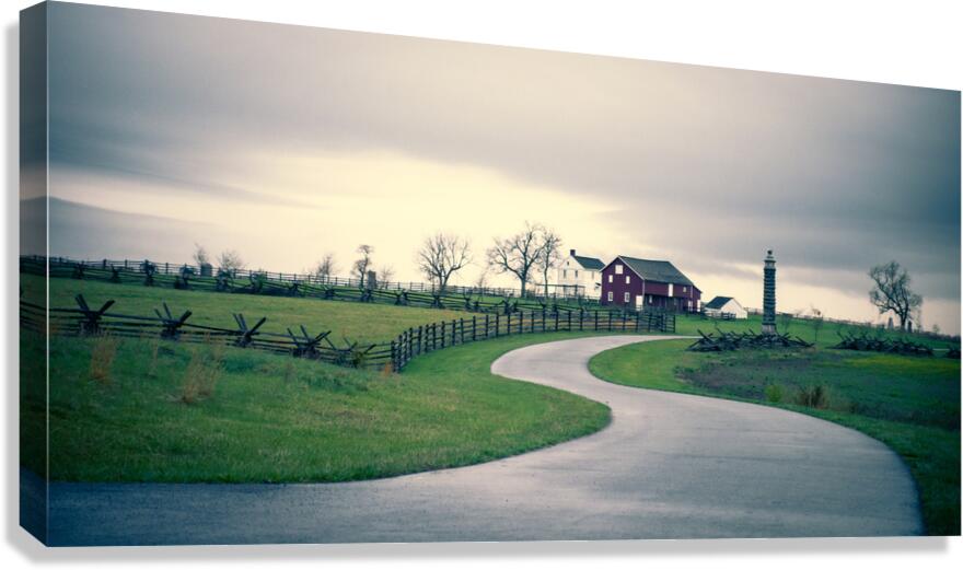 The Road That Remembers Canvas Print