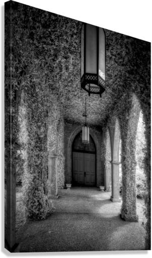 Spiritual Splendor:  A Tranquil Entrance in Alabama Canvas Print