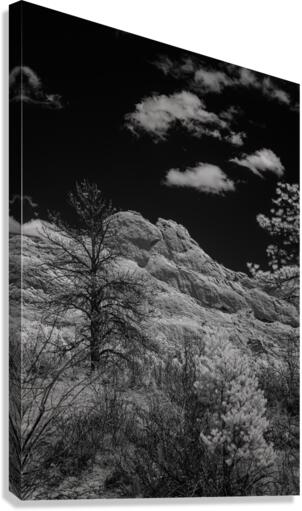 Mountains Ancient Prayer Canvas Print