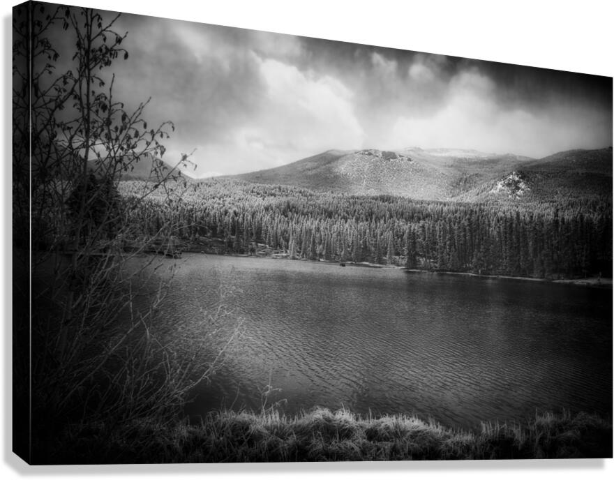 Mountain Melody: Sprague Lake Canvas Print