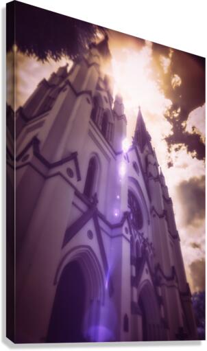 Infrared Cathedral  Canvas Print