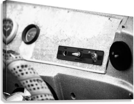 Shipshape Decay: Close-Up Captures Canvas Print