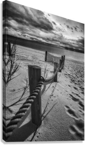Gulf Coast Barrier Canvas Print