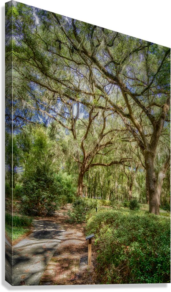 Peaceful Garden Canvas Print