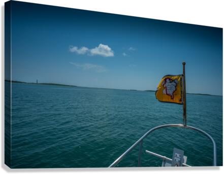 Great Loop Bow Canvas Print