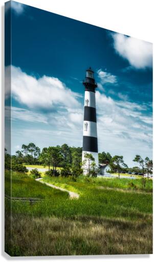 Whispers of Light: Lighthouse Whispers While Exploring Bodie Canvas Print
