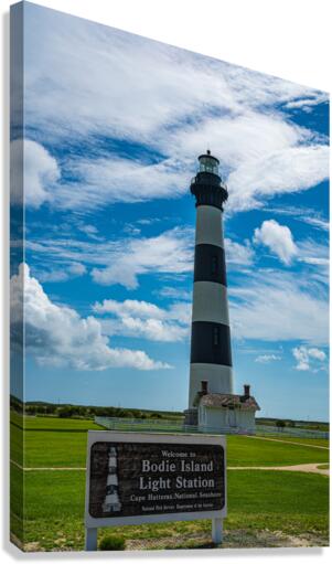 Whispers of Light: Stories from Bodie Islands Tower Canvas Print